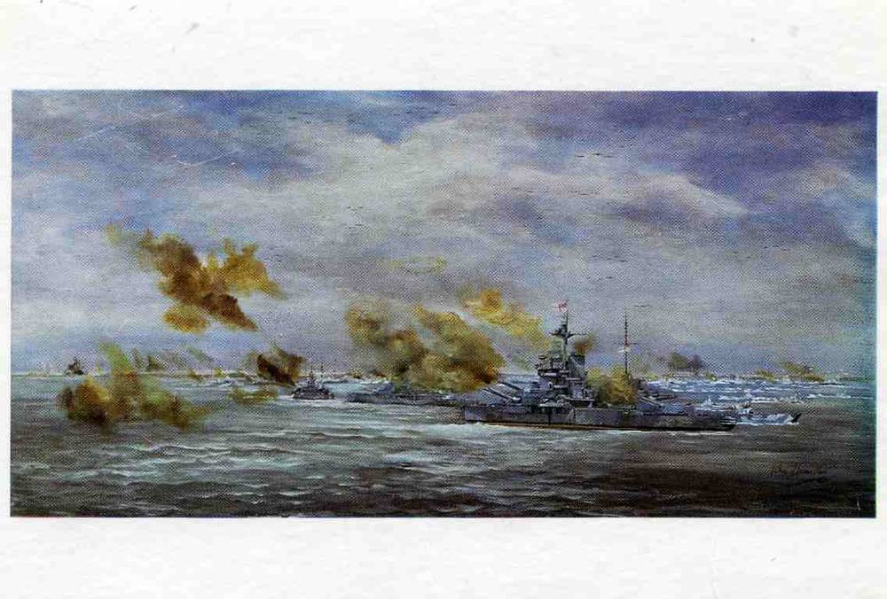 Conflict at sea John Hamilton 60 Naval bombardment on D 2