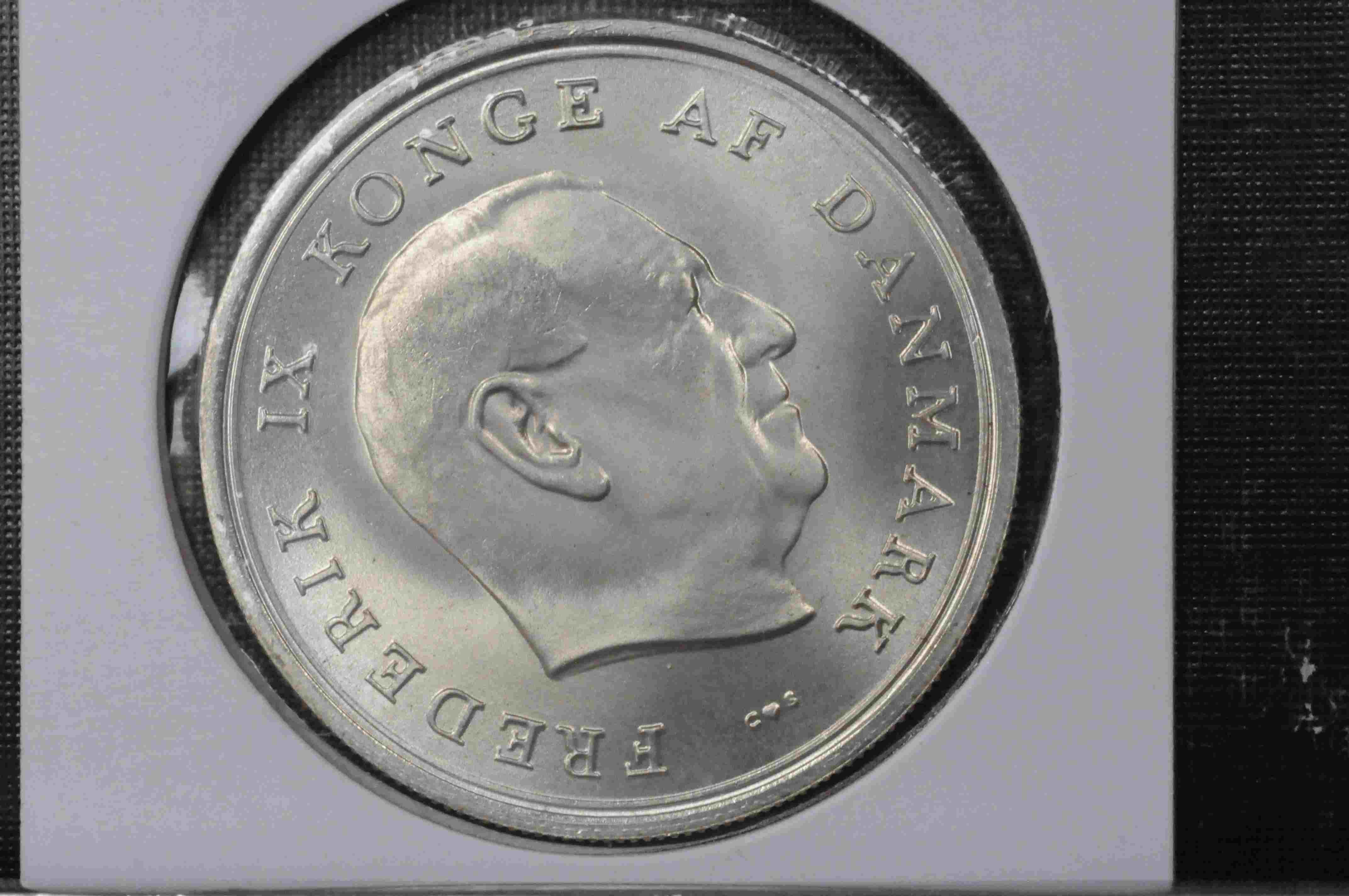 Dan 10 kr 1967 jub 80%sølv kv0