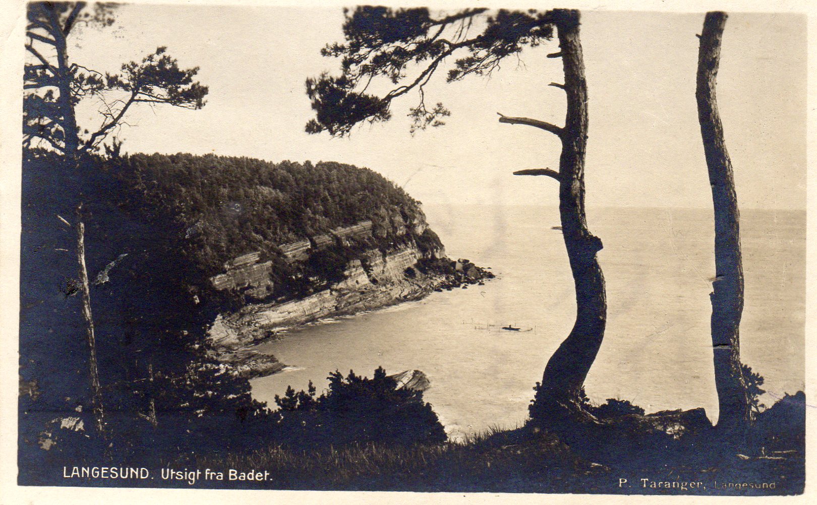 Langesund Utsigt fra badet Taranger