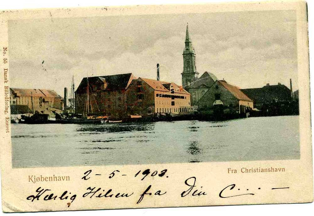 Kbh Fra Christianshavn 1903 st Kbh no 55 Billedforlaget