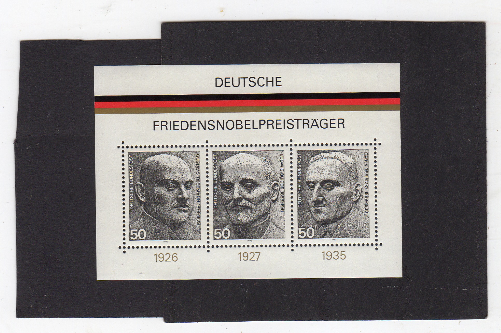 Deutsche Nobelpreistrâger 1926/27/35
