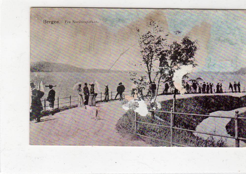 Bergen Nordnesparken skadet  Meyer 1907