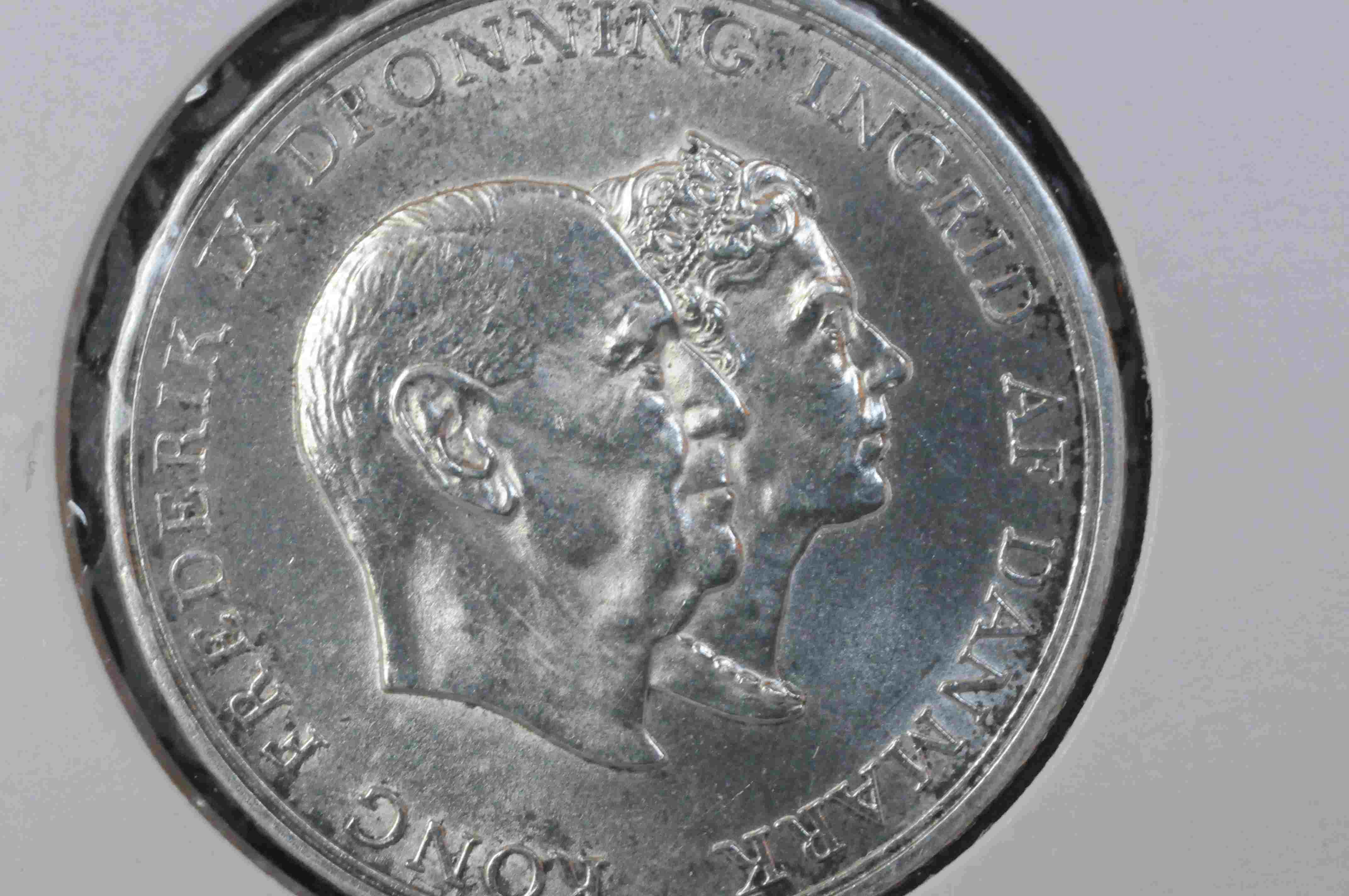 Fr IX og dronning Ingrids sølvbryllup kv0 5 kr