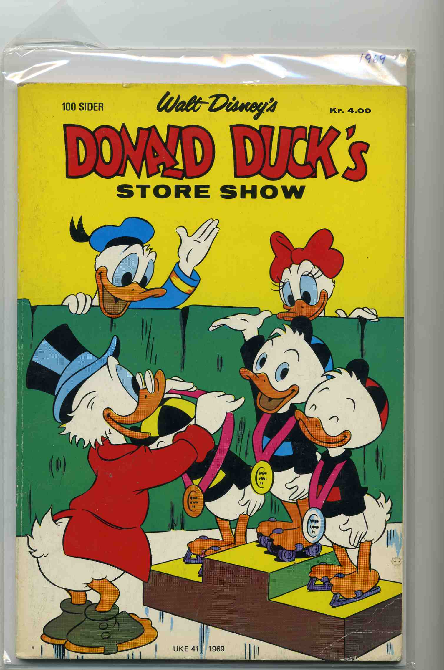 Donald Store show 1969 1 utg fn/vf
