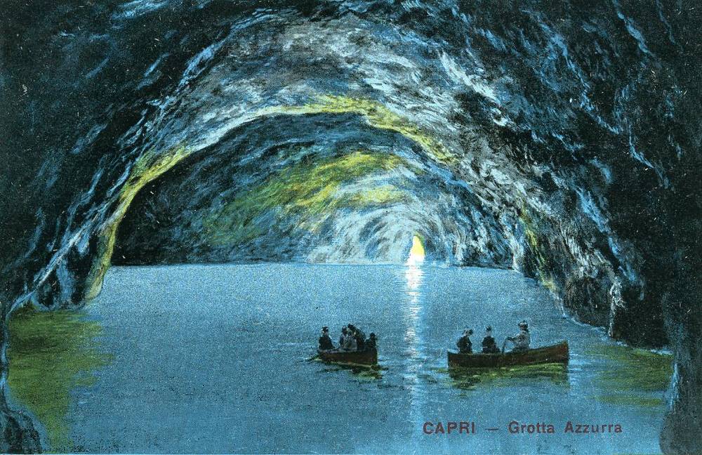 Capri Grotta Azzurra  Trampetti 1180 Milano