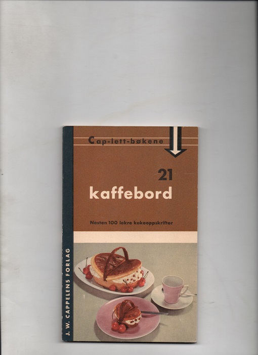 21 Kaffebord, Asta Ôstenius, Cappelen 1958 til norsk ved Wencke Øksnevad P Pen O