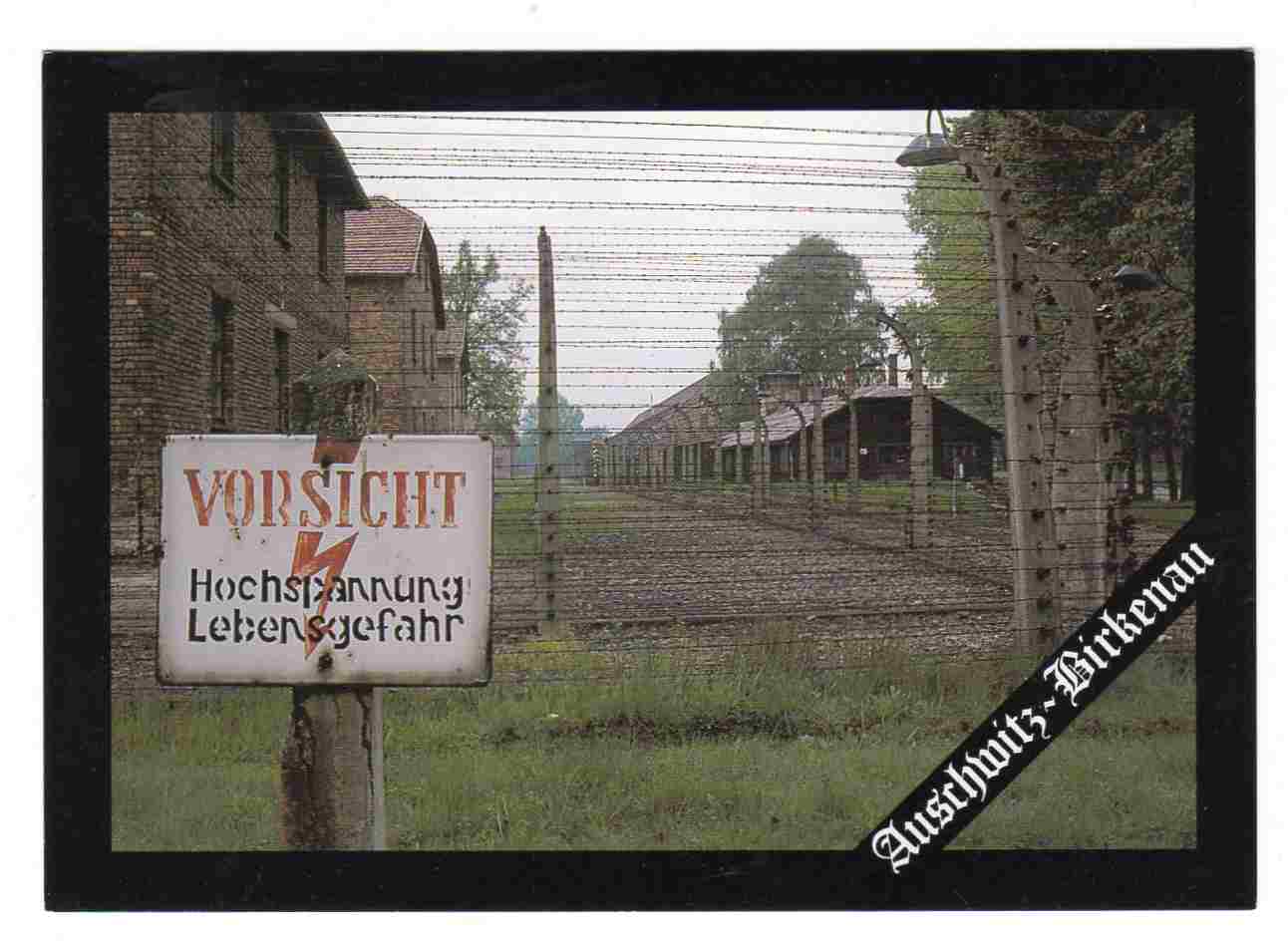 Auschwitz-Birkenau Høyspenningsgjerdet