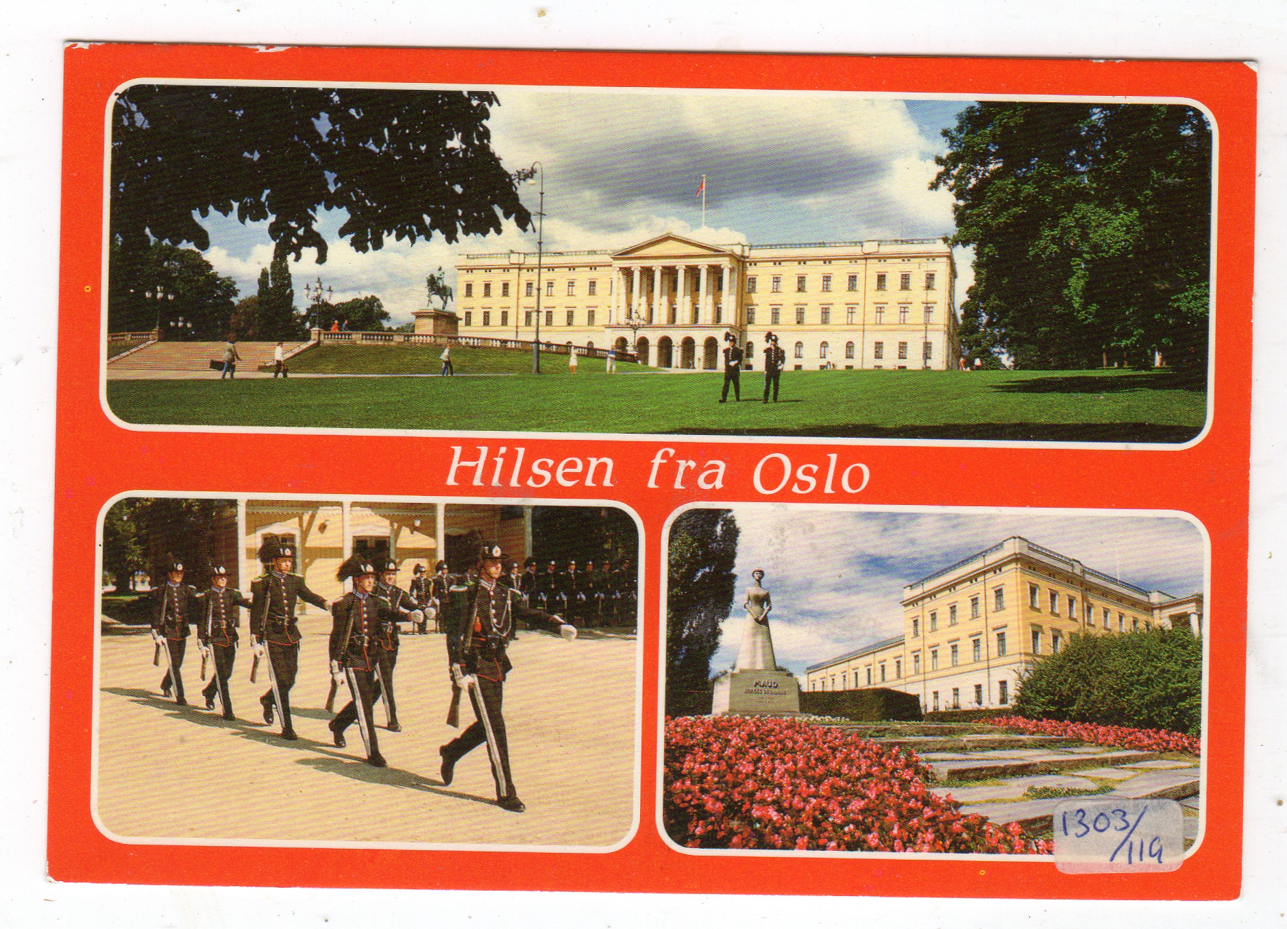 Hilsen fra Oslo Mi;1303/119 Slottet