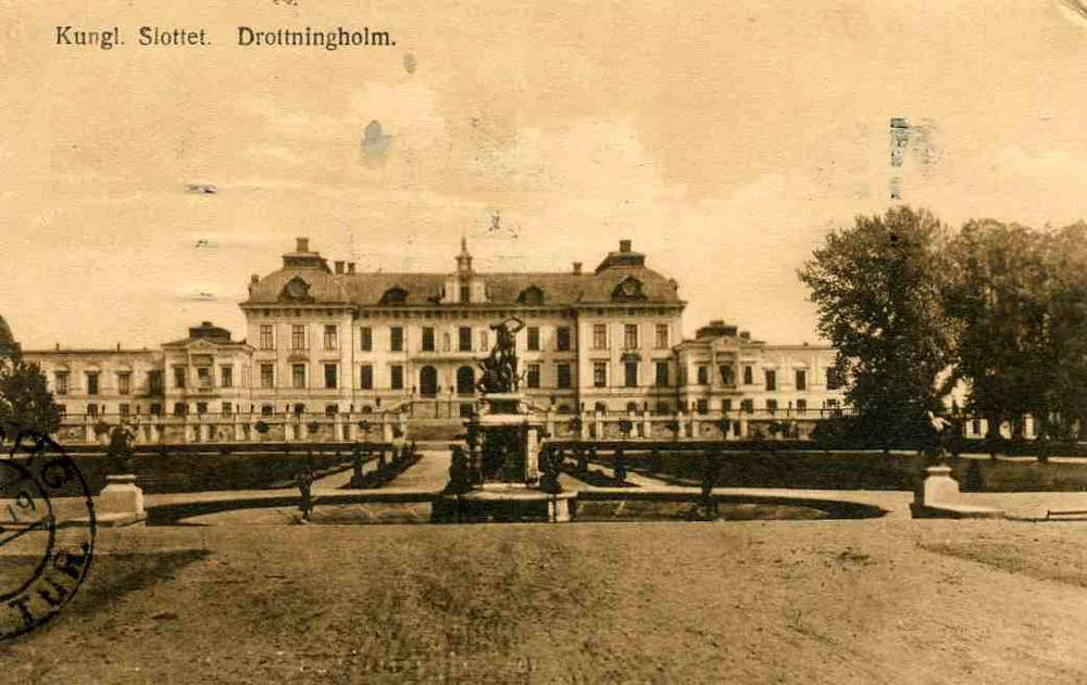 Kungl.slottet Drottningholm st Stockholm 1919