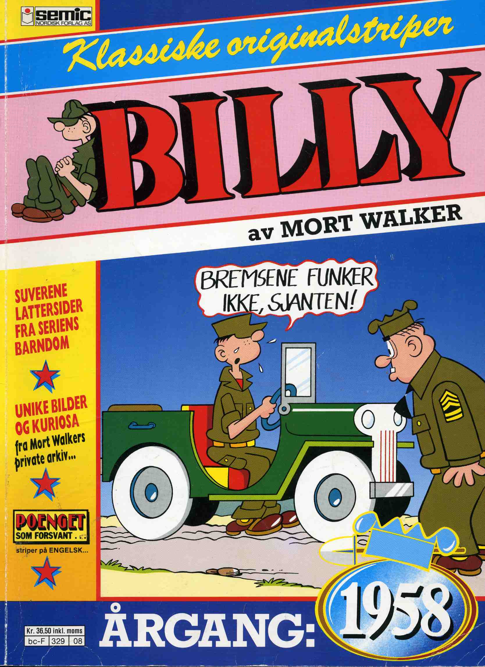 Billy 1958 trykket 1990