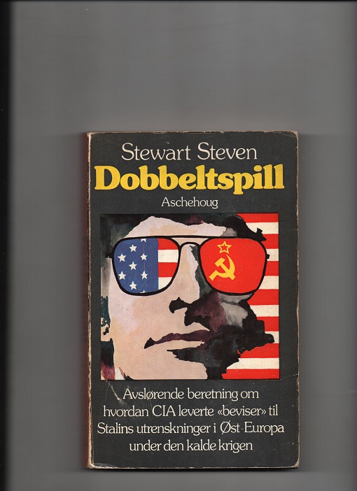 Dobbeltspill, Stewart Steven, Aschehoug 1975 P B O2