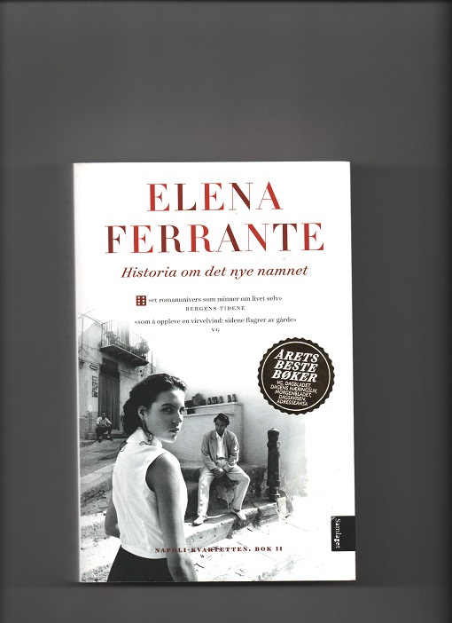 Historia om det nye namnet, Elena Ferrante, Samlaget 2016 P Pen O2