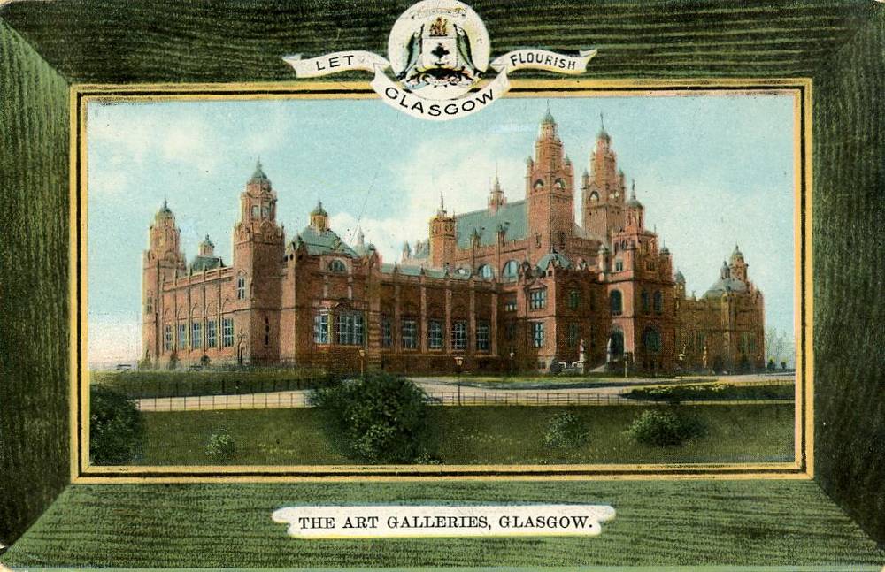 The art galleries Glasgow 1909  W N Co G
