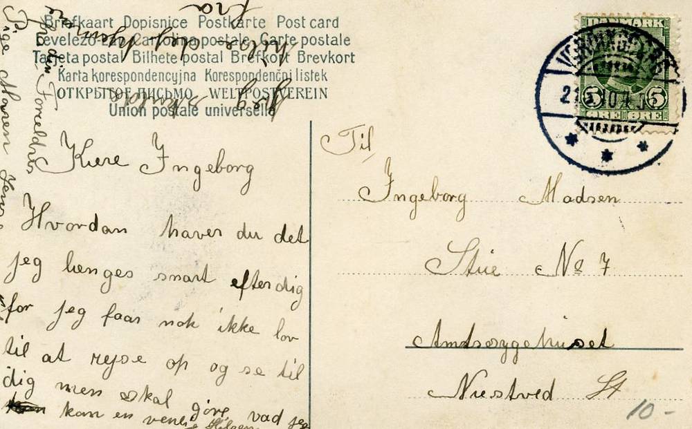 st. Vordingborg 1910