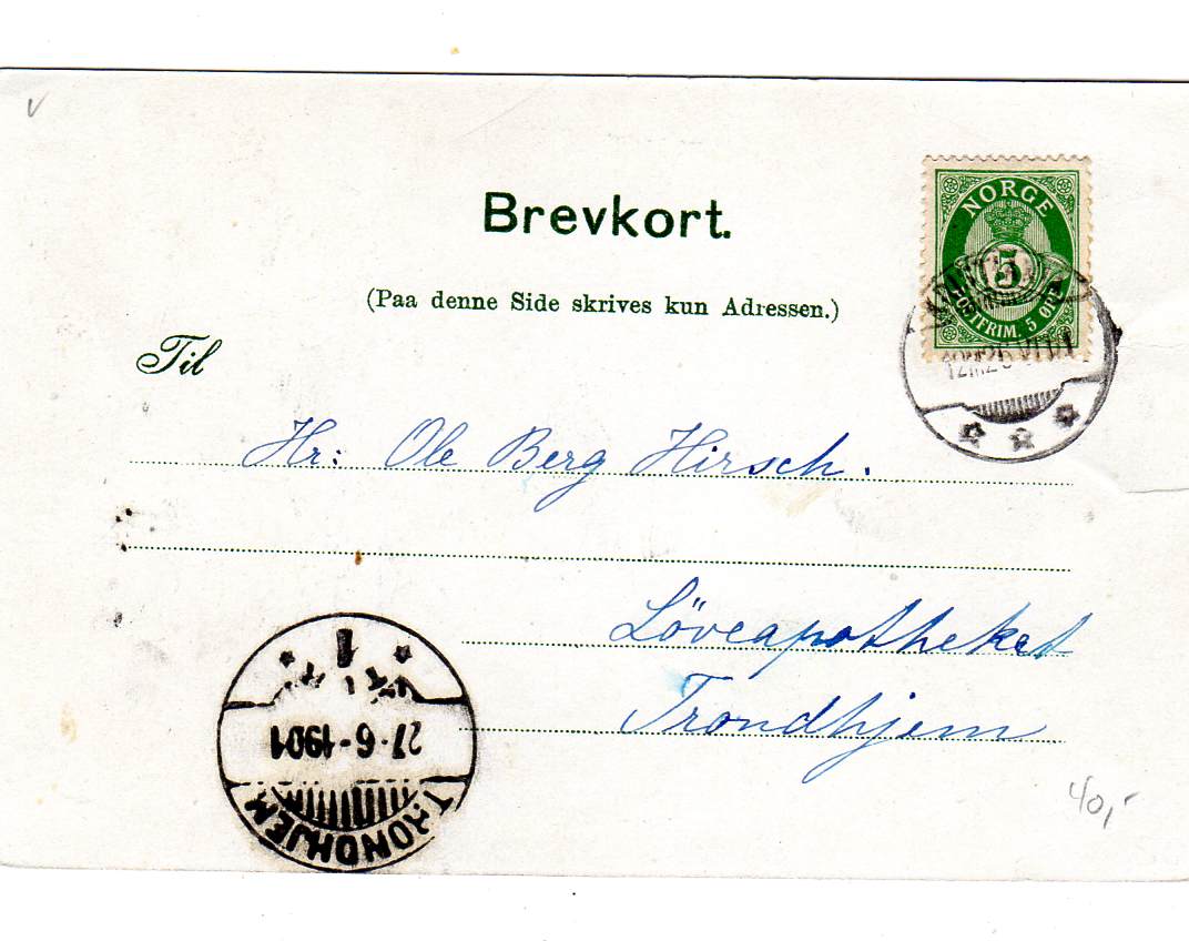 Til minde om Tordenskioldsstatuens Afsløring i Kristiania 17 mai 1901 Axel Ender Abel 87 gjennomslag st tronhjem