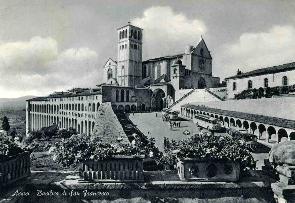 Assisi Basilica di San Francesco st Assisi 1963 DACA