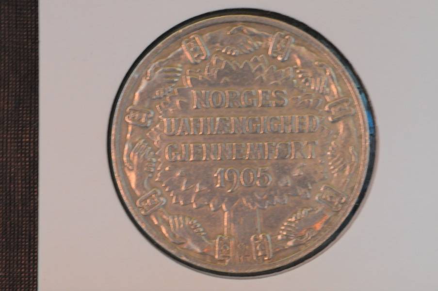 2 kr 1906 Norge kv01 stort skjold