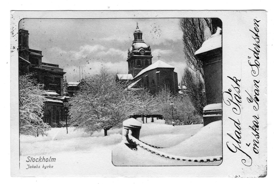 Jacobs kyrka Stockholm Hey 1902