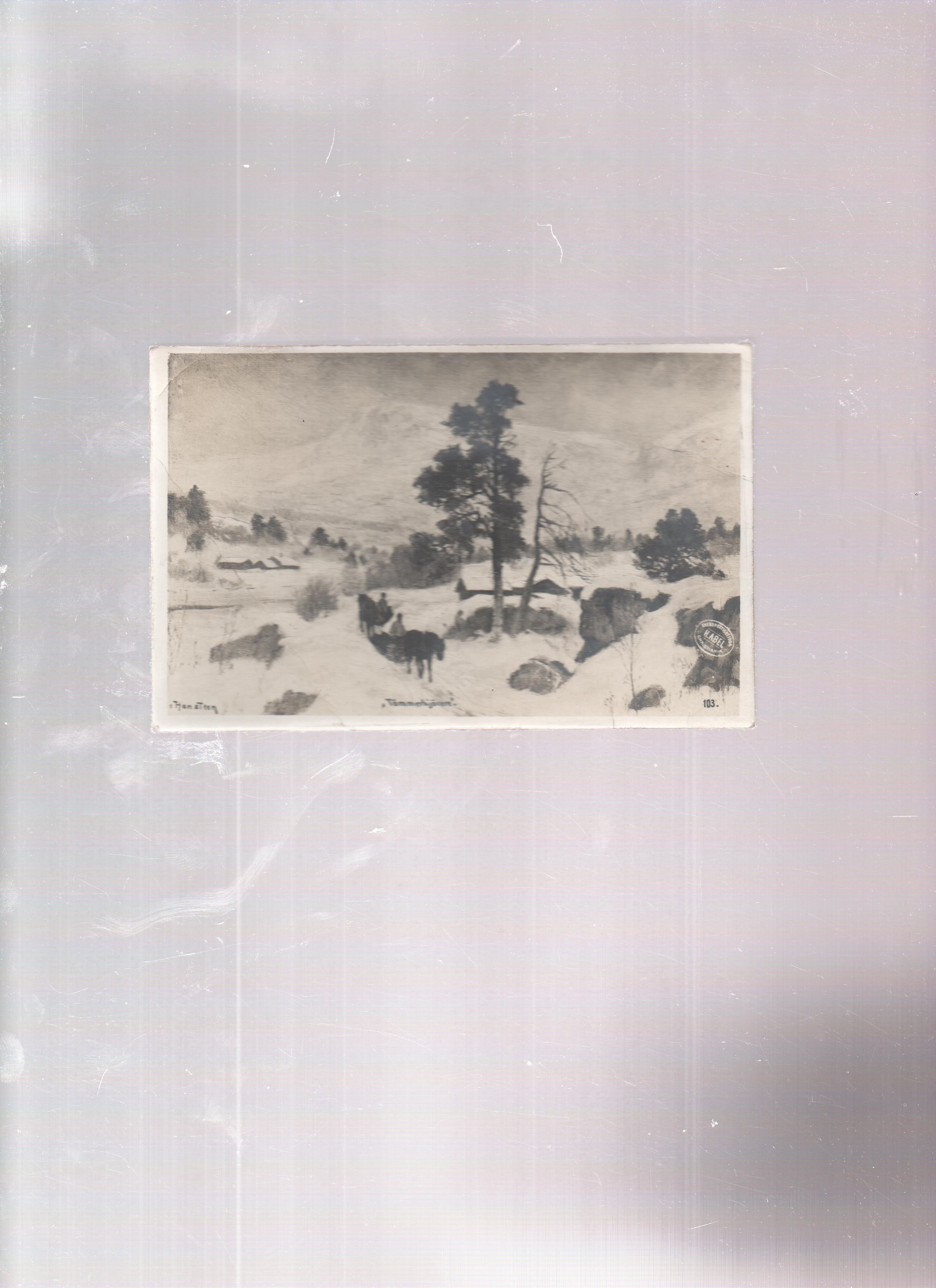 Abel St. 31.12. 1908 Lillehammer 