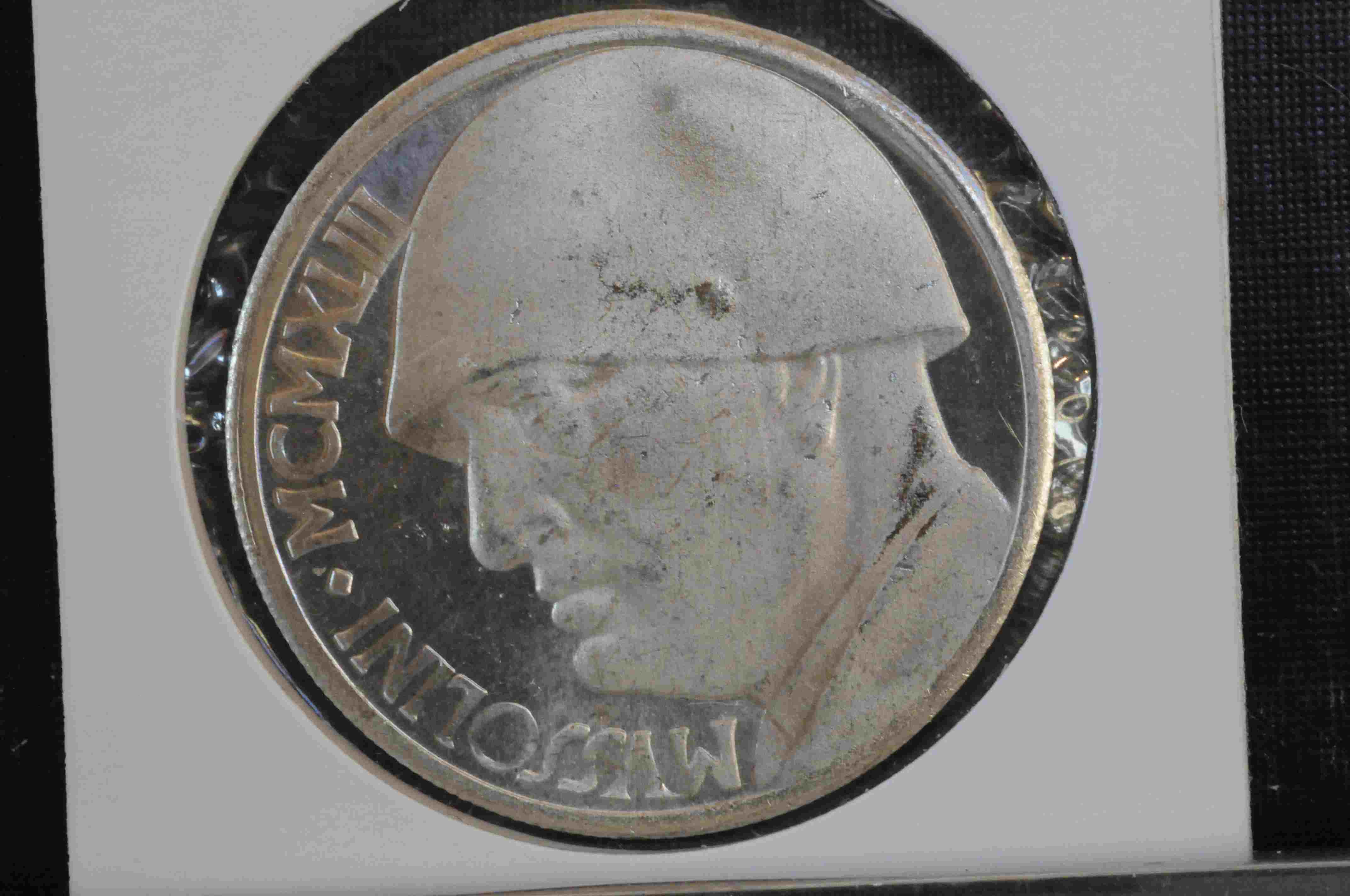 italia sølv 20L 1943 proof