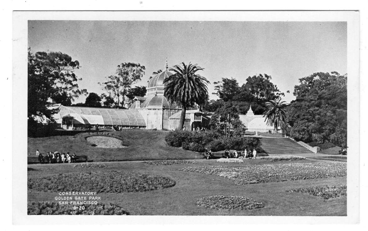 Conservatory Golden gate park San Francisco B 20 Bardell