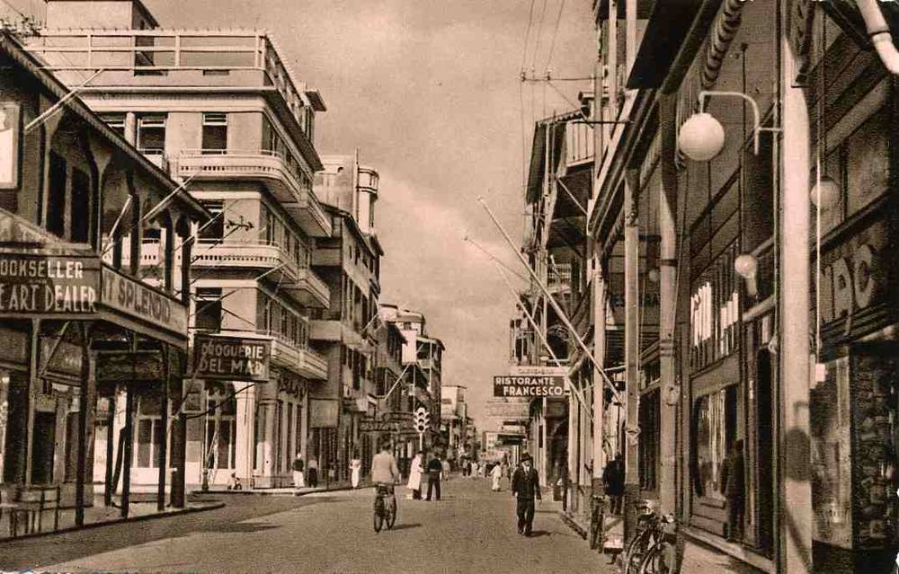 Port Said Street scene Lehnert&Landrock