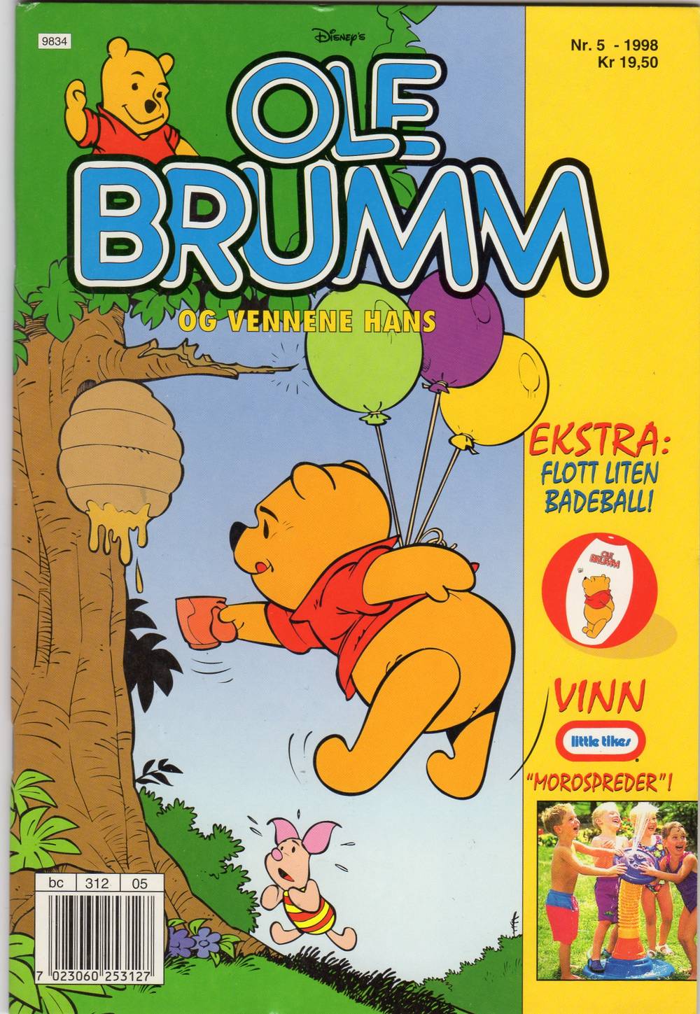Ole Brumm nr 5 1998 vf