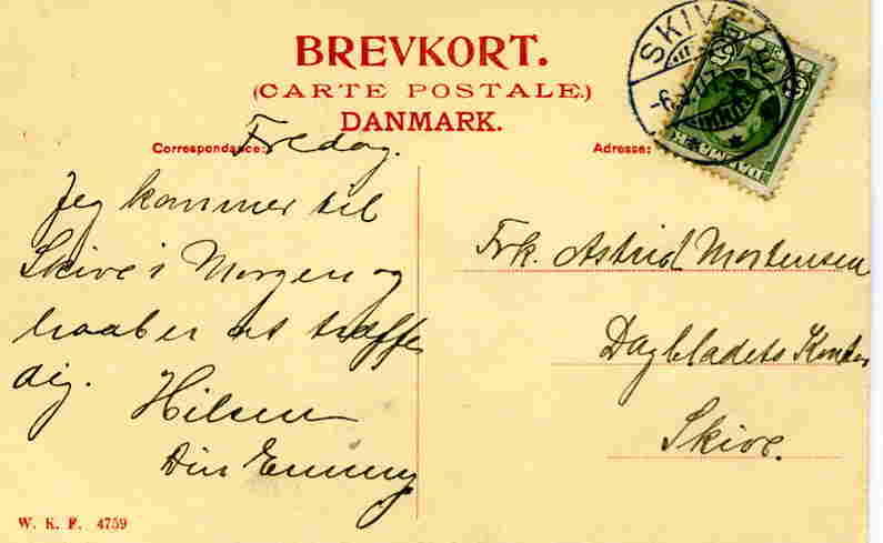 Fra Mørksø pr Vinderup WKF 1907
