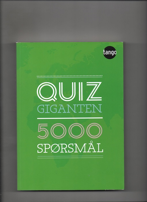 Quiz giganten 5000 spørsmål Tango Schibsted 2010 pen P