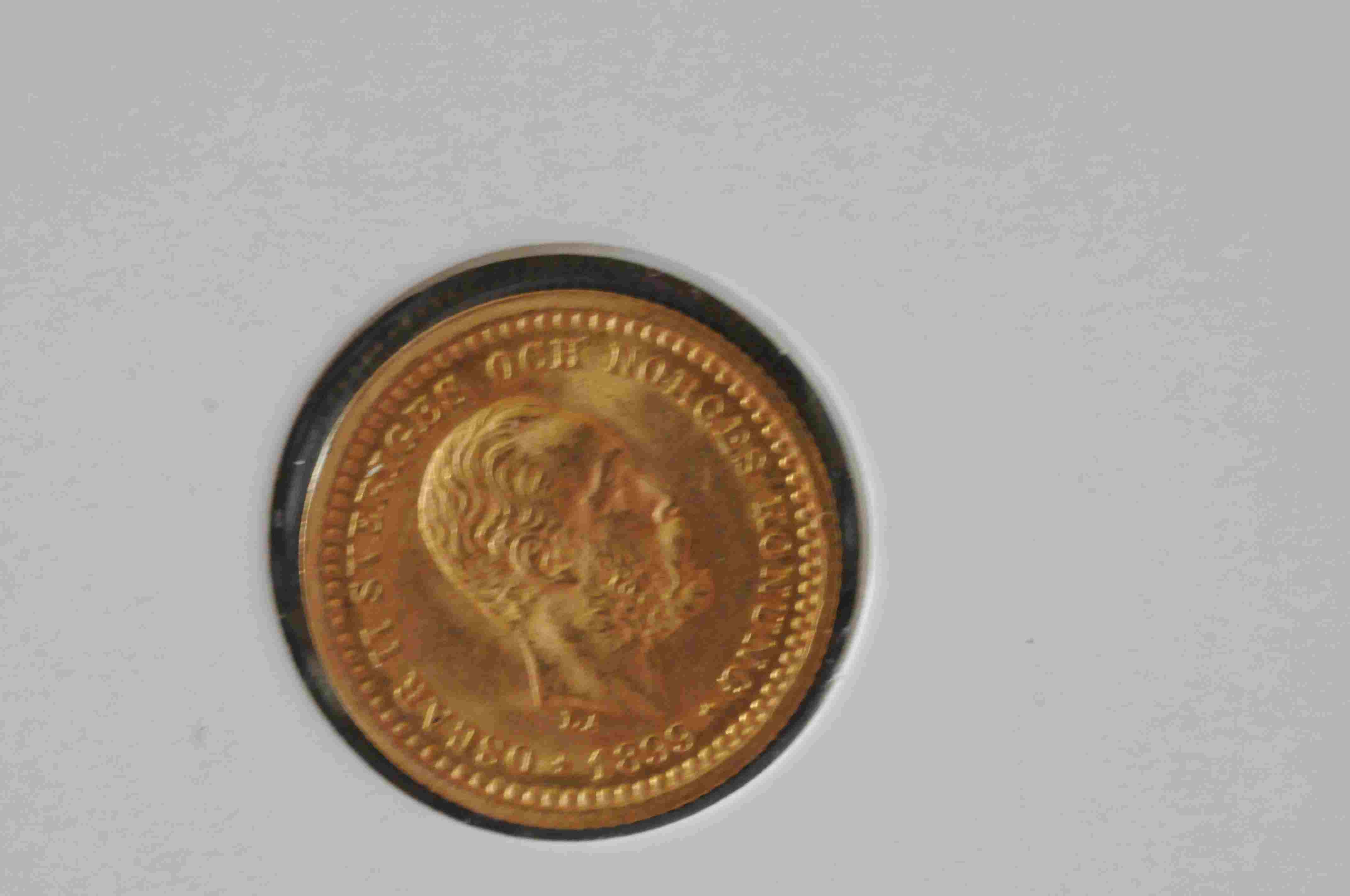 5 kr Sve 1899 kv01/0 gull
