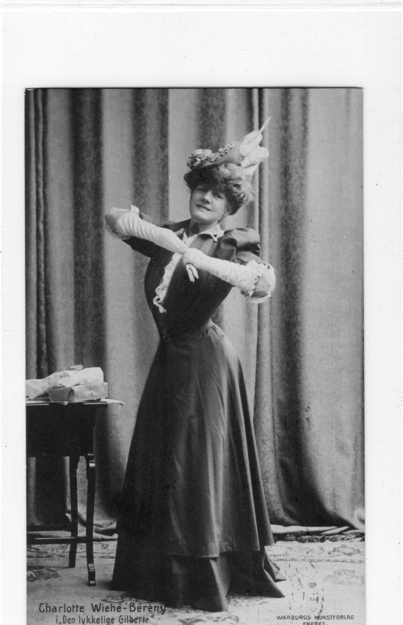 Charlotte Wiehe-Berneny Den lykkelige Gilberte Warburg st Kristiania 1905
