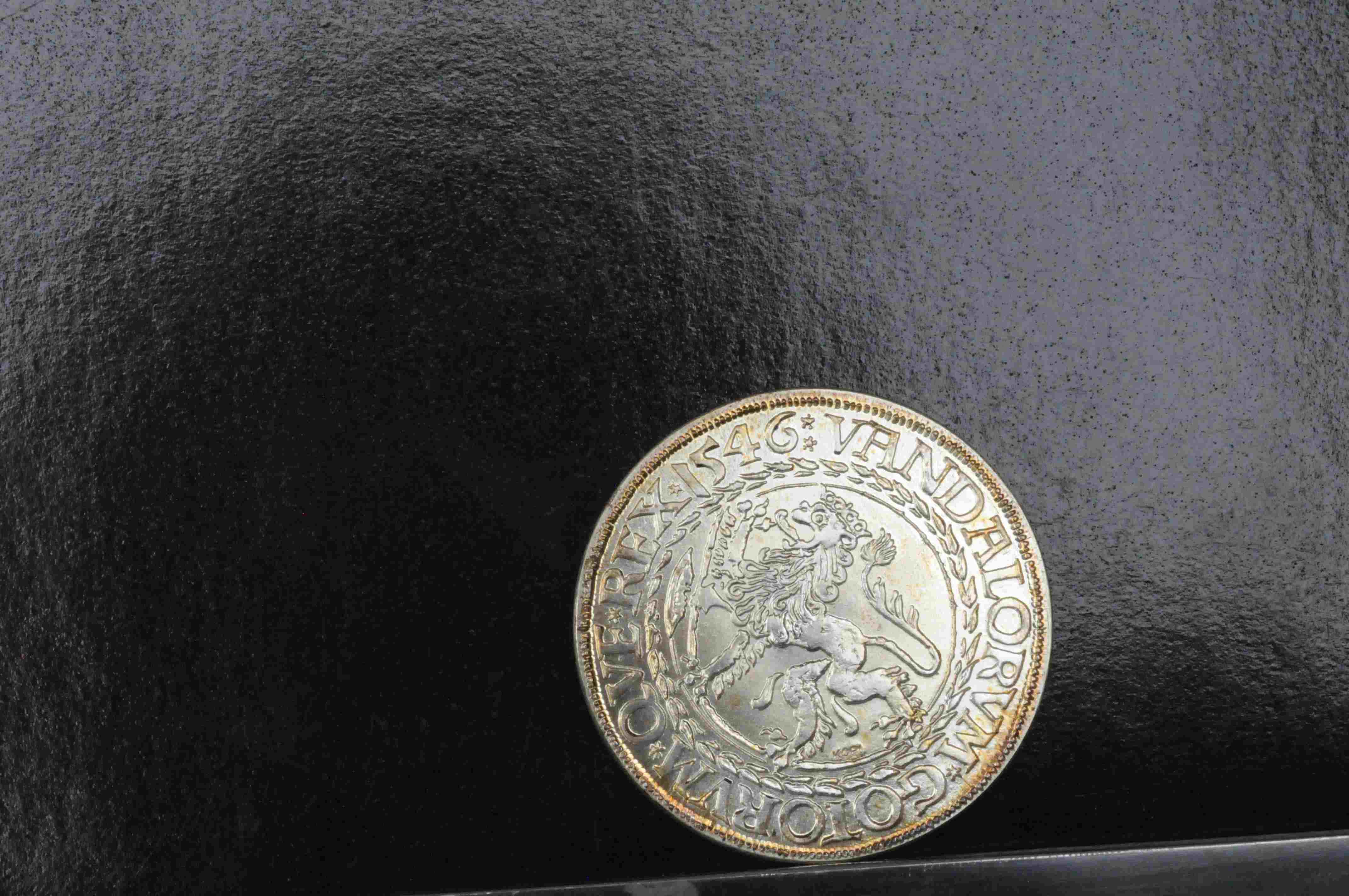 Kopi Gimsøydaleren Grenland myntklubb 1974-1989 28.7g 925Ag 500 eks i rød eske