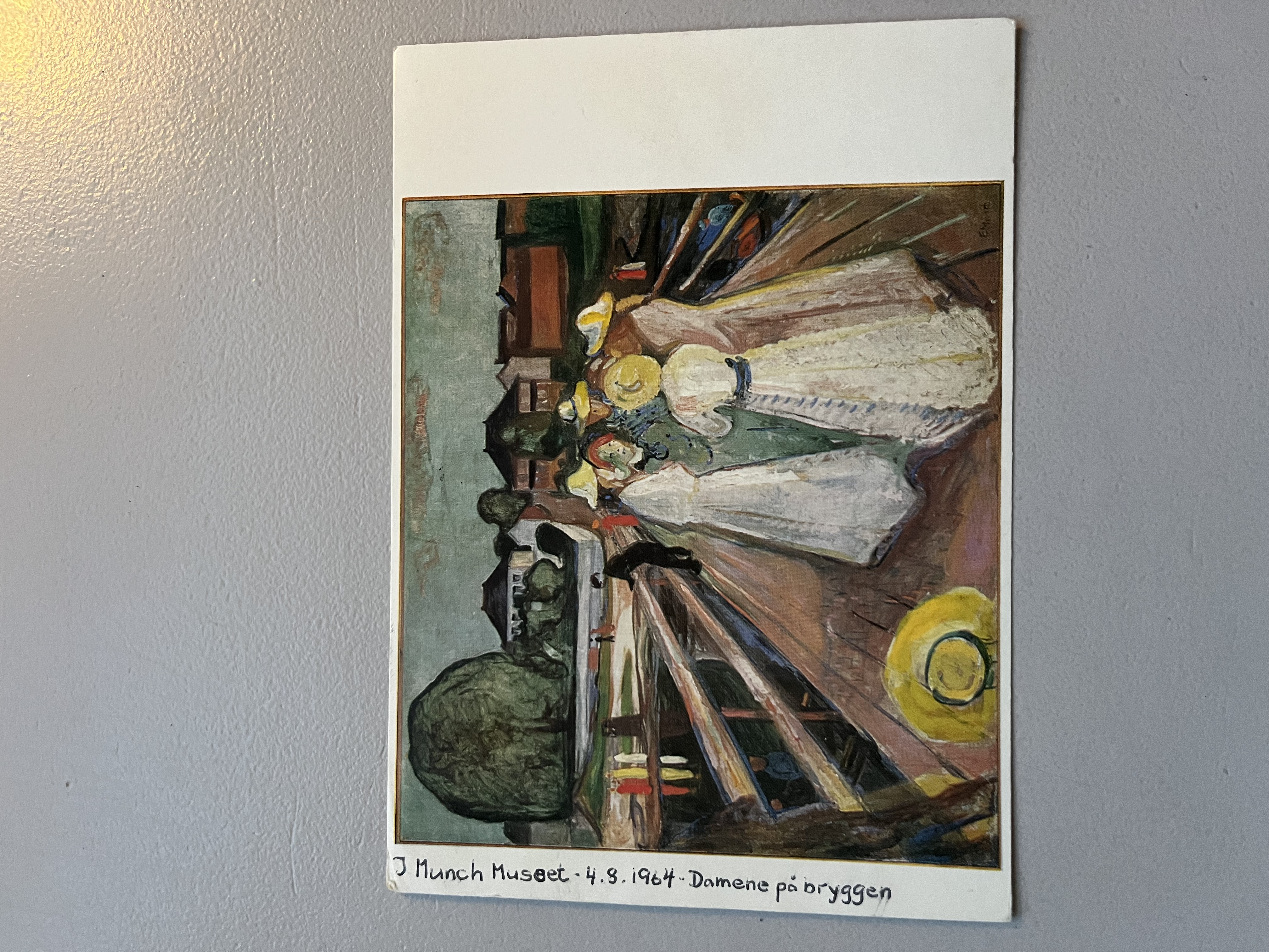 Edvard Munch, Damene på bryggen, nr 63-18, Norsk kunstproduksjon
