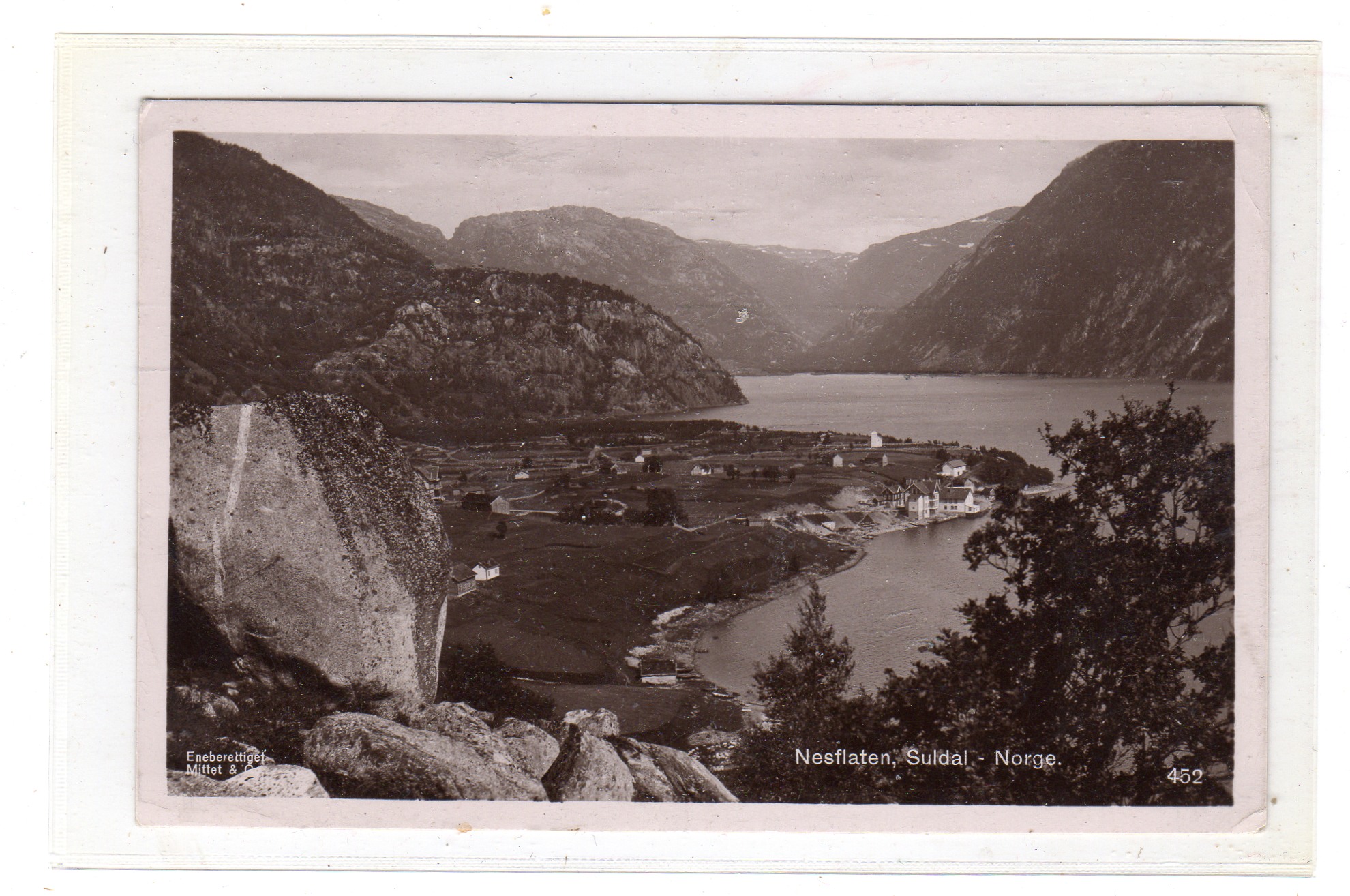 Nesflaten Suldal Mi:452 st Stavanger 1912