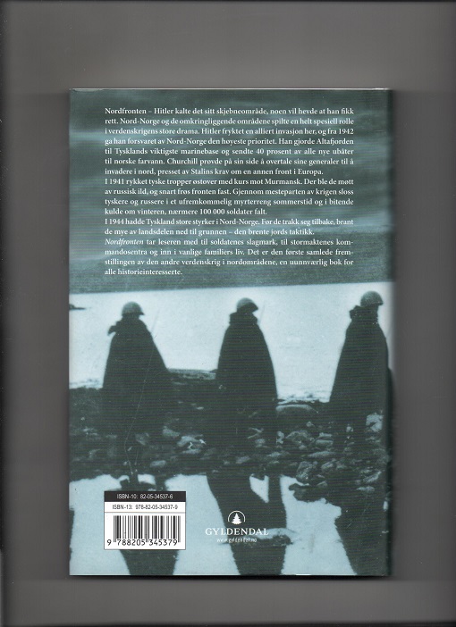 Nordfronten - Hitlers skjebneområde, Asbjørn Jaklin, Gyldendal 2006 Smussbind Pen N  