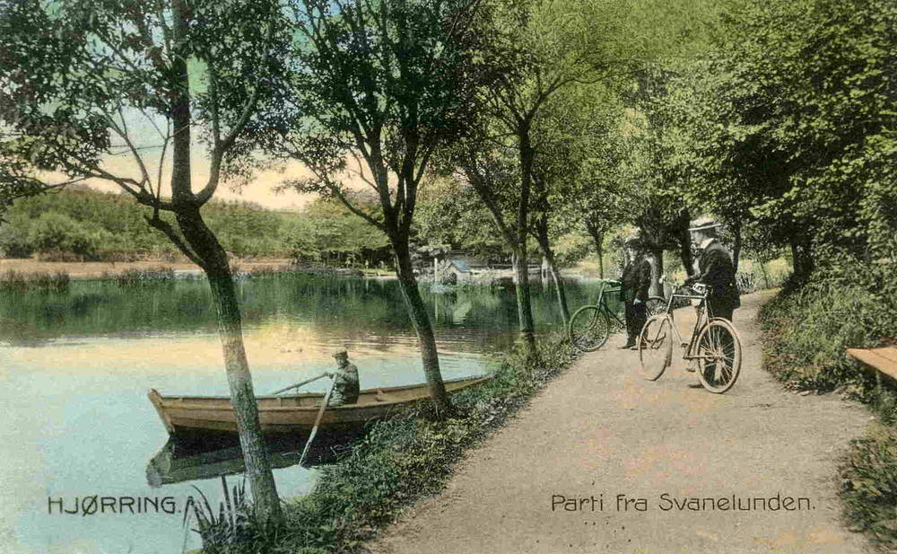 Hjørring Parti fra svanelunden Stender 1908