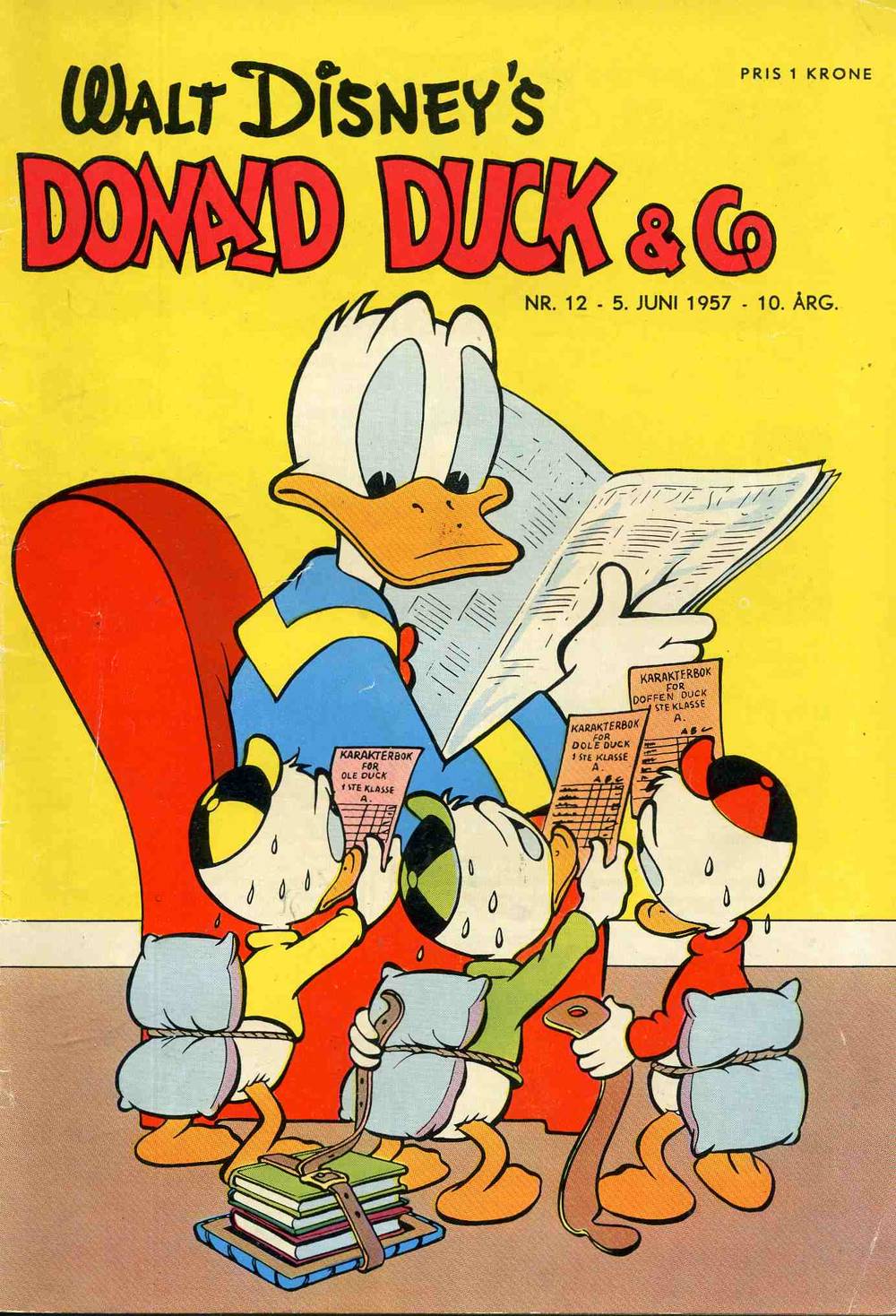 Donald nr 12 1957 fn/vf