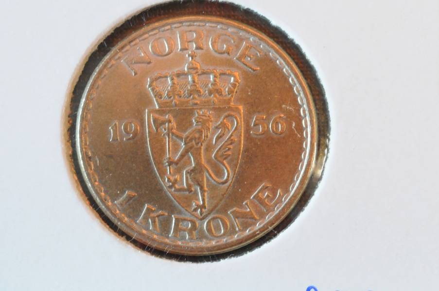 1 kr 1956 Nor kv0