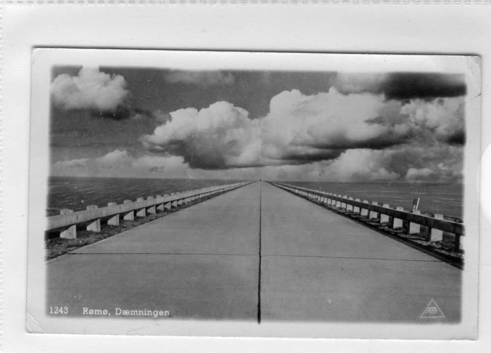 Rømø Demningen DRS st Tønd.. 1954