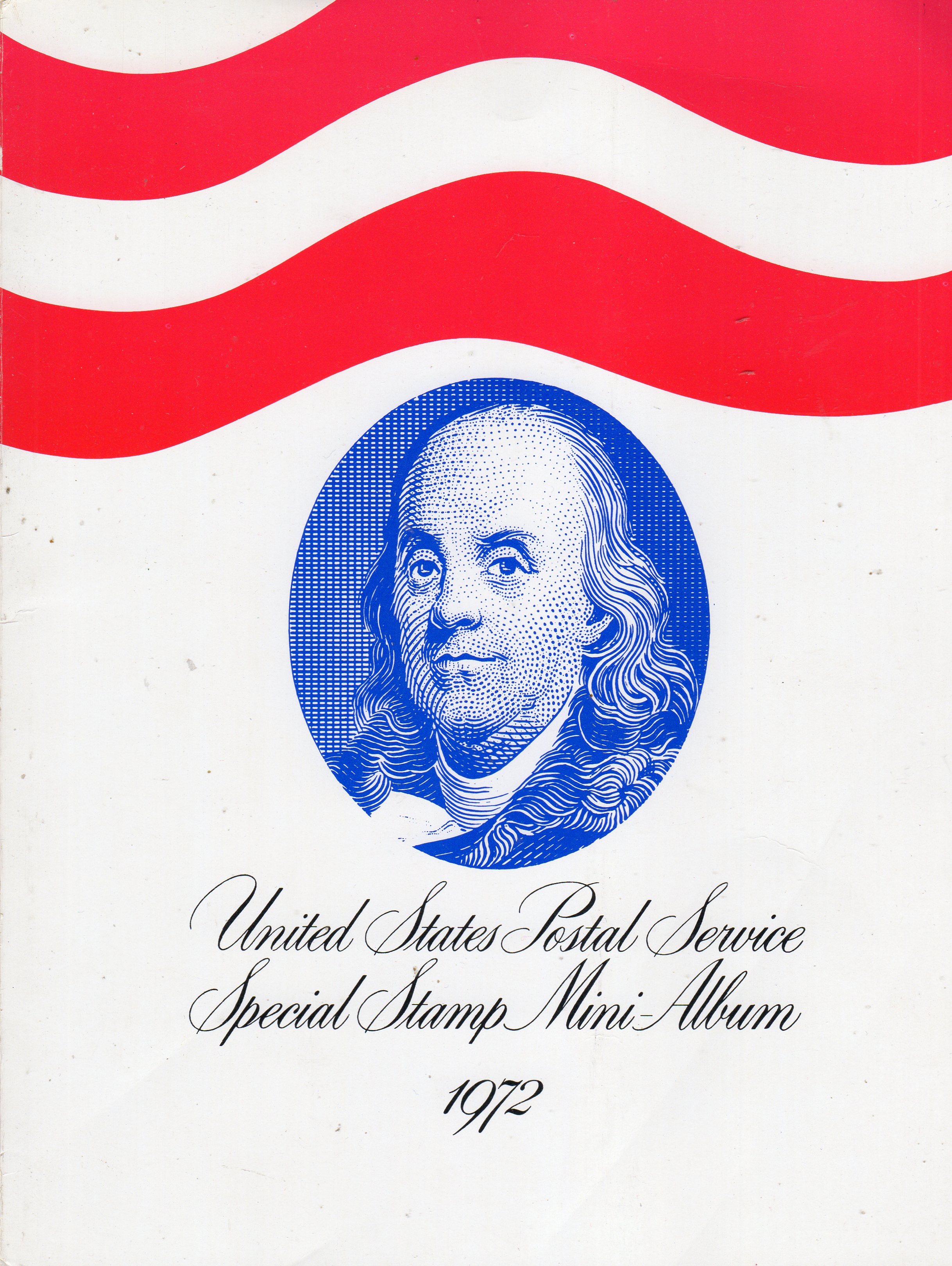 United states postal service Special stamp Mini album 1972 