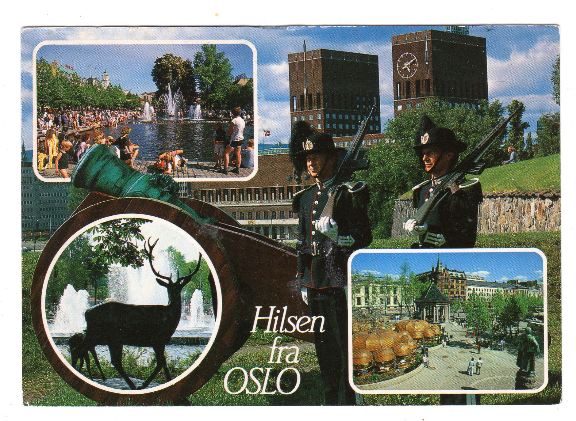Hilsen fra Oslo Gardister Dino Sassi M1300-91-06