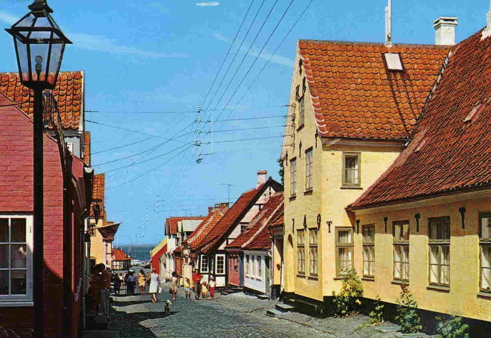 Ærøskøbing Vestergade 29.Danmarks eldste posrhus  1749-2002