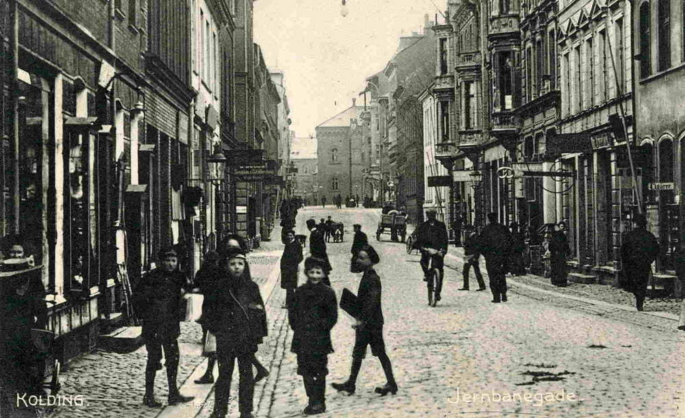 Kolding Jernbanegade J Mortensen