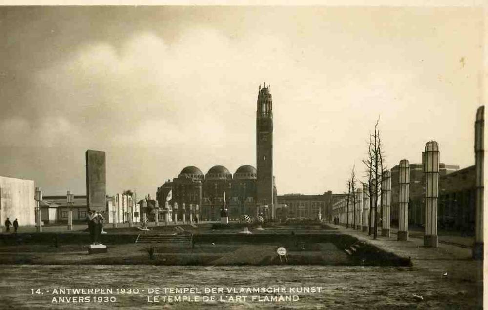 Antwerpen 1930 le temple de l"art Flamand  nr 14 M Potie