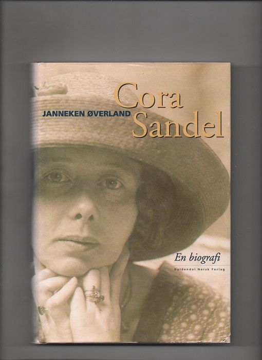 Cora Sandel - En biografi, Janneken Øverland, Gyldendal 1995 Smussb. B O 