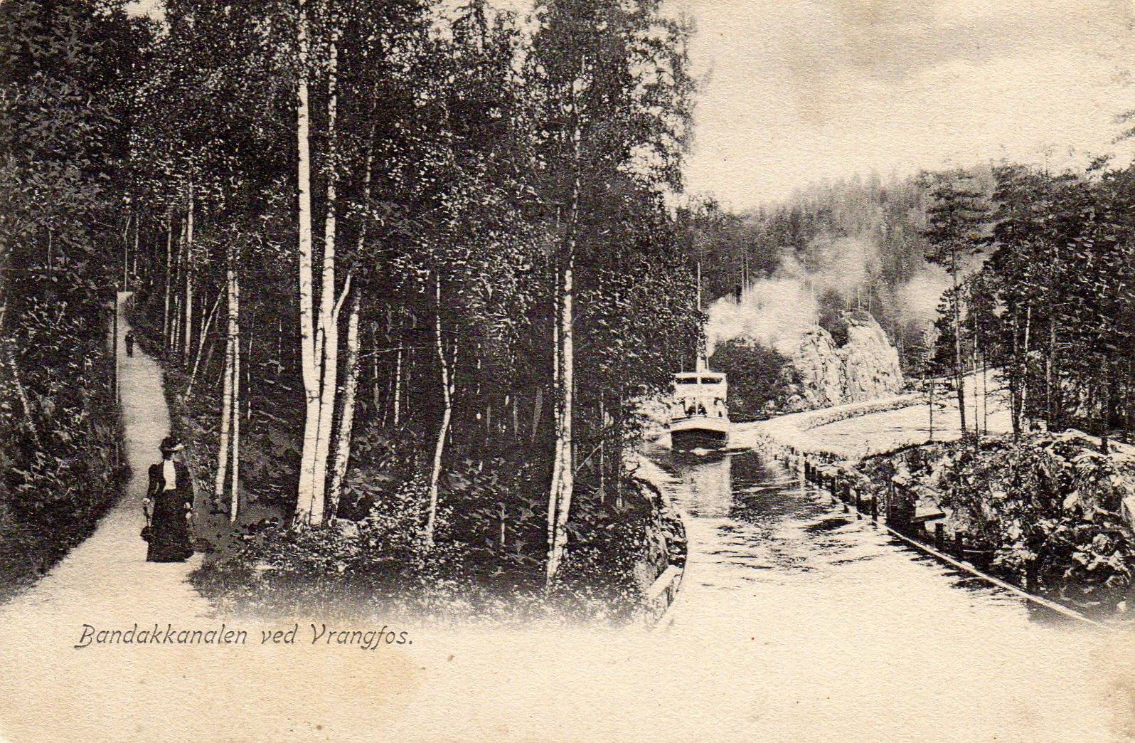 Bandakkanalen ved Vrangfos Krogh