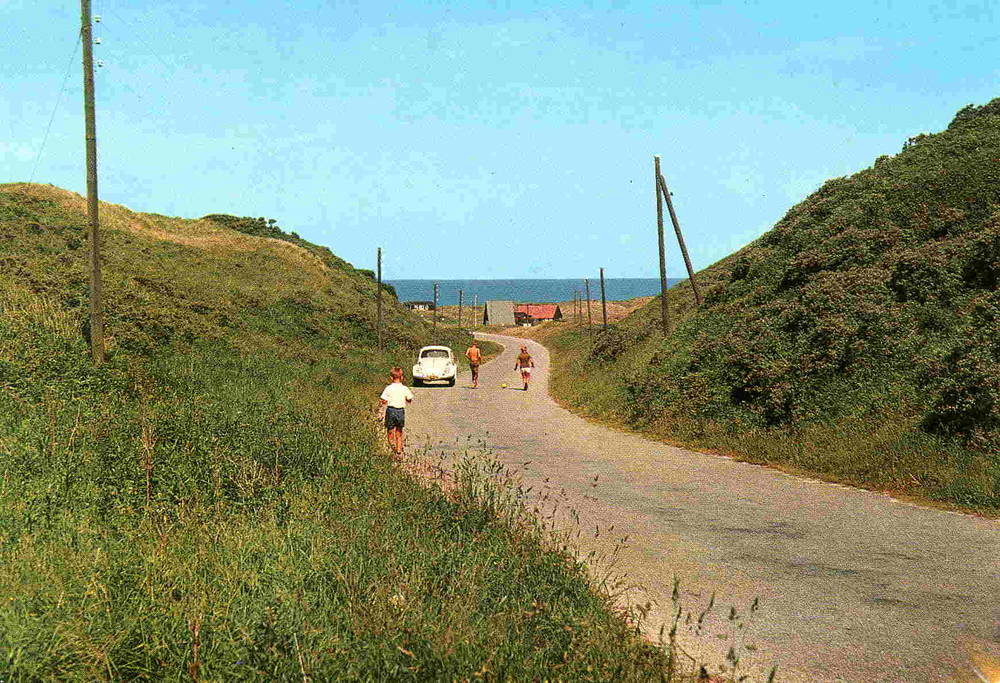 Hulvejen i Tornby 1975