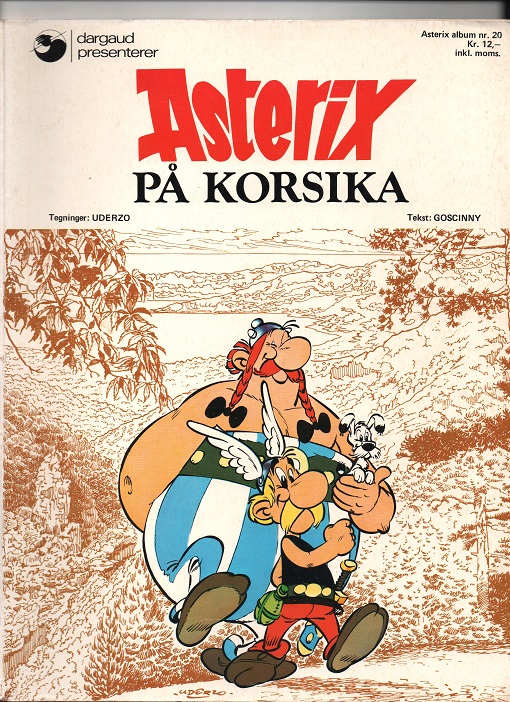 Asterix på Korsika, Goscinny & Uderzo, Hjemmet 1977 P B O