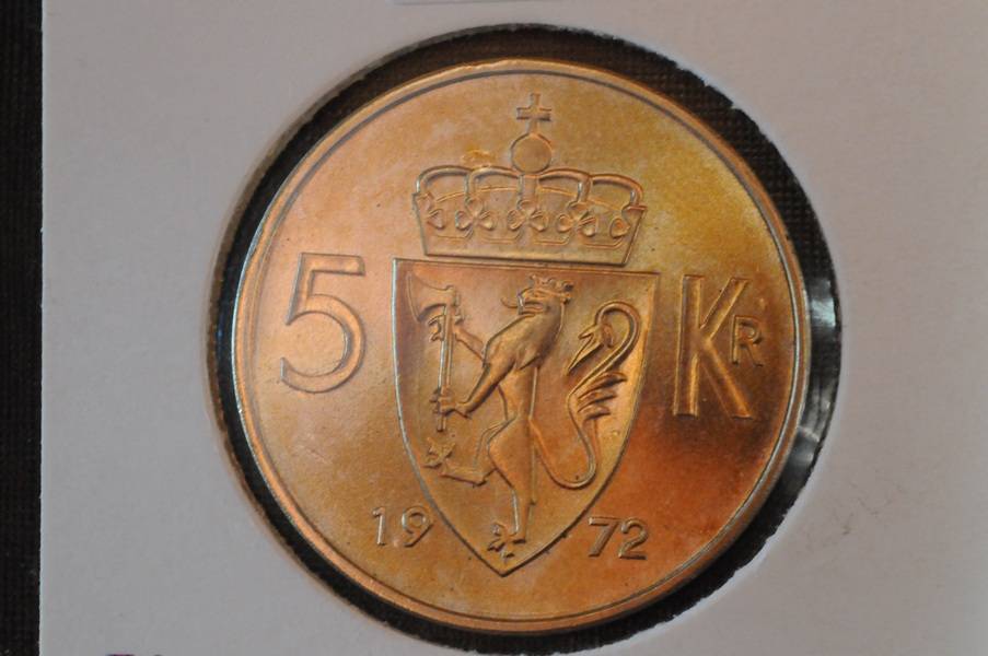 5 kr kv0 1972 Nor