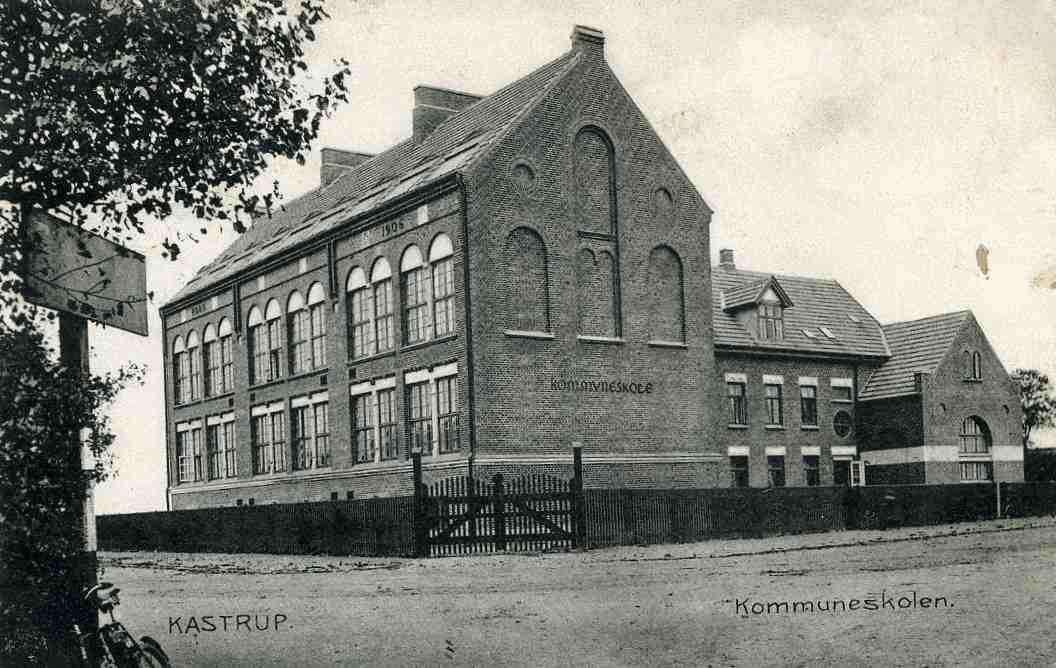 Kastrup Kommuneskolen Stender 12715 st Kastrup 1910